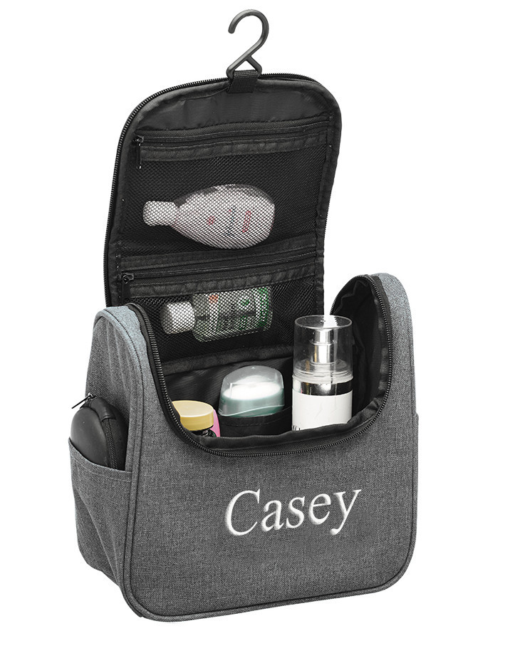 Travel Toiletry Zippered Compartment Bath &amp; Shower Accessory Tote Bag